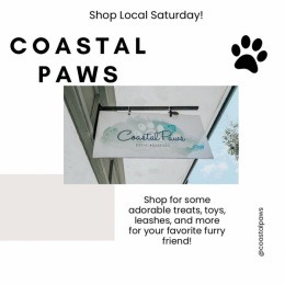 Stop right down the street to Coastal Paws to grab some delicious treats and fun toys for all of your favorite furry friends! 🐶🐈 #ShopLocalSaturday Instagram post from @overlookatriverplace on September 09, 2023 15:31:52pm